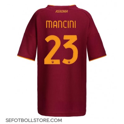 AS Roma Gianluca Mancini #23 Replika Hemmatröja Dam 2025-26 Kortärmad AS Roma Gianluca Mancini #23 Replika Hemmatröja Dam 2025-26 Kortärmad